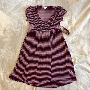 Motherhood Maternity Wrap Dress